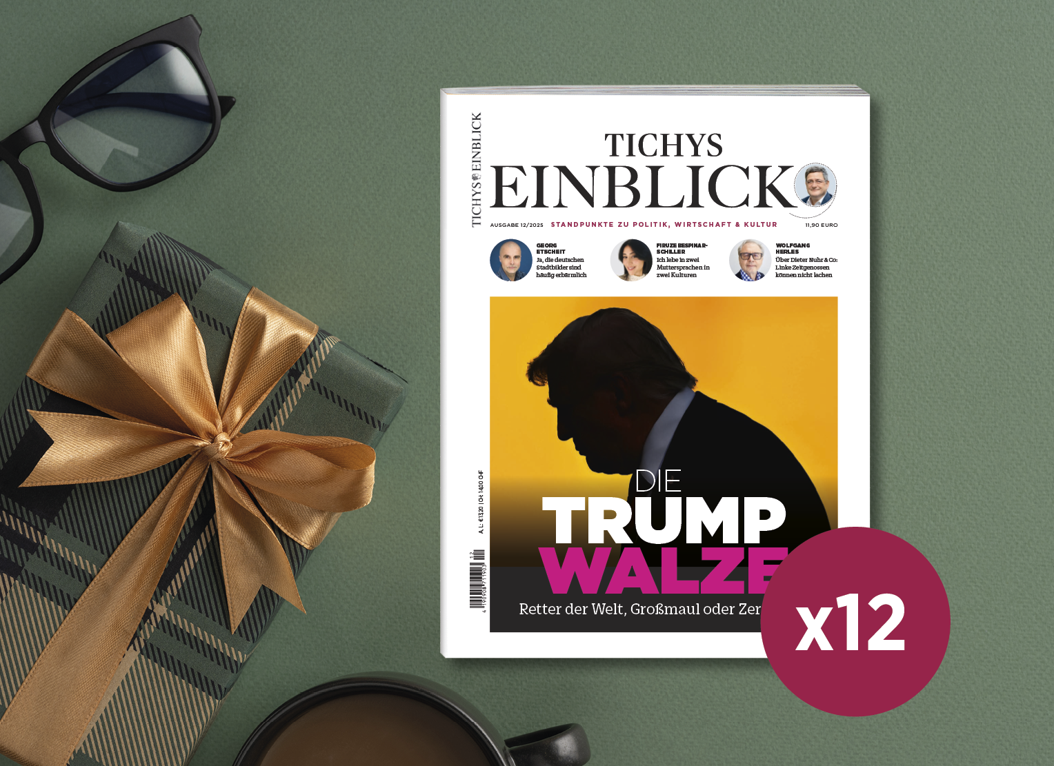 Tichys Einblick verschenken (12 Ausgaben - print)