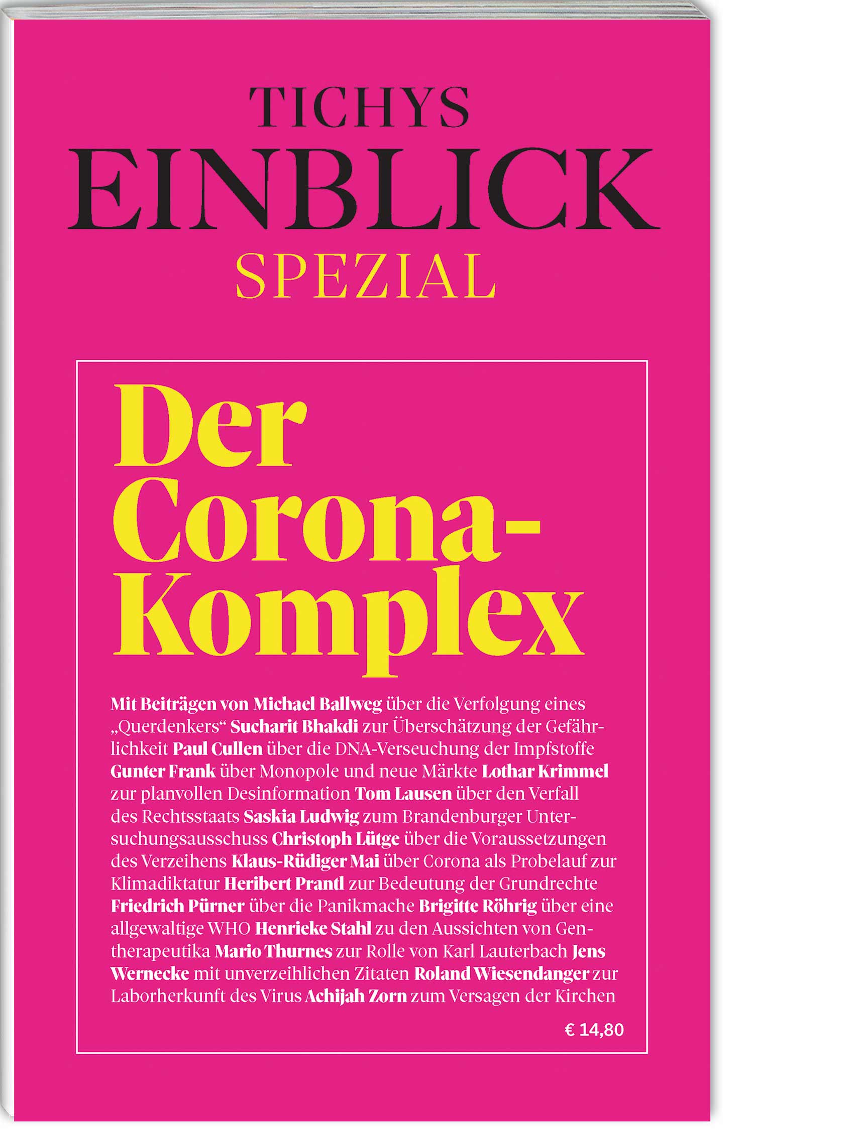 Tichys Einblick spezial "Der Corona Komplex" - print