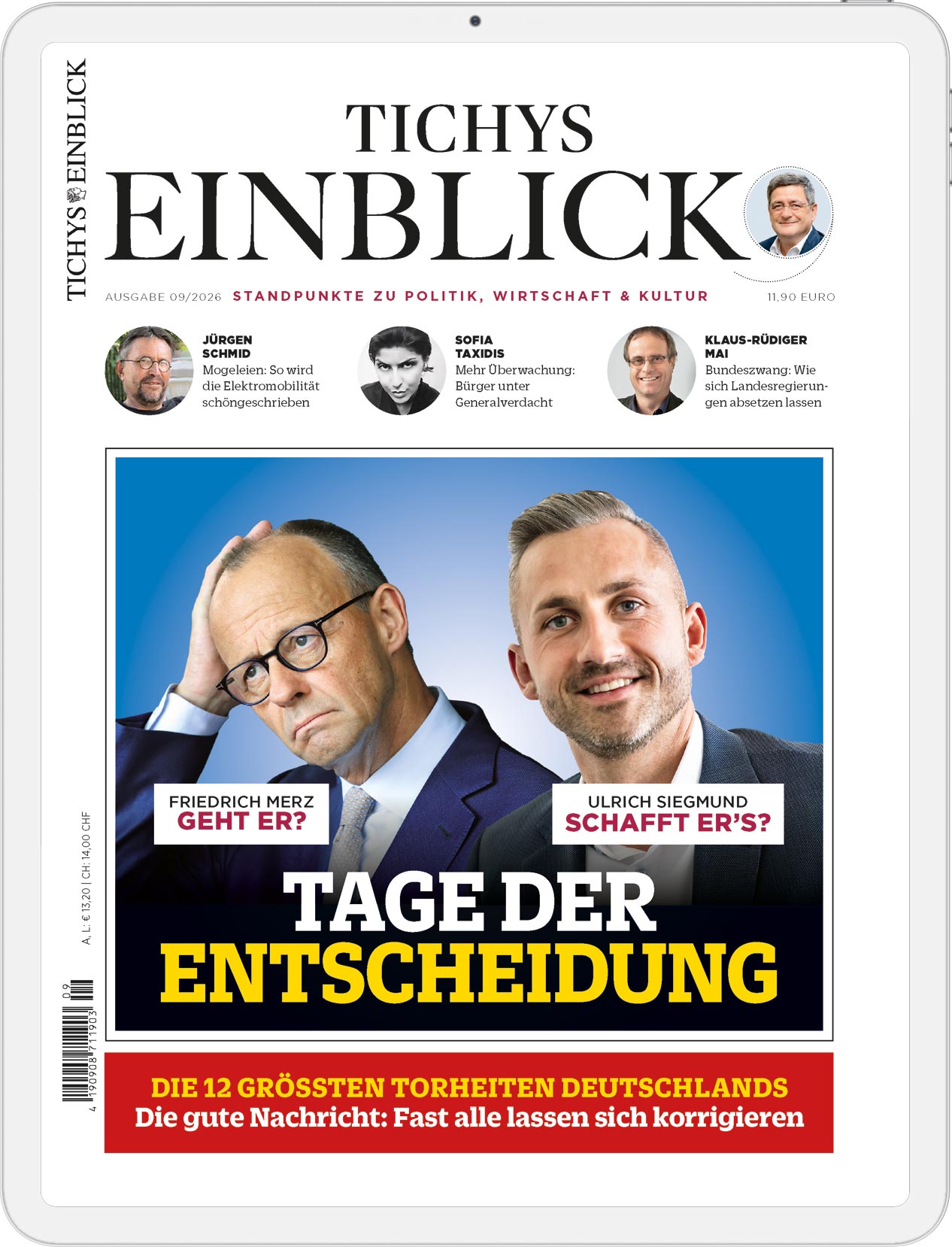 Tichys Einblick 09/2026 - digital