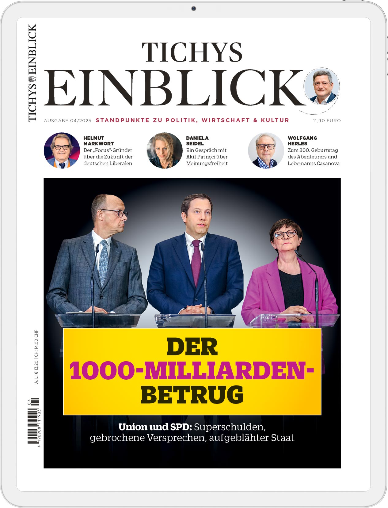 Tichys Einblick 04/2025 - digital